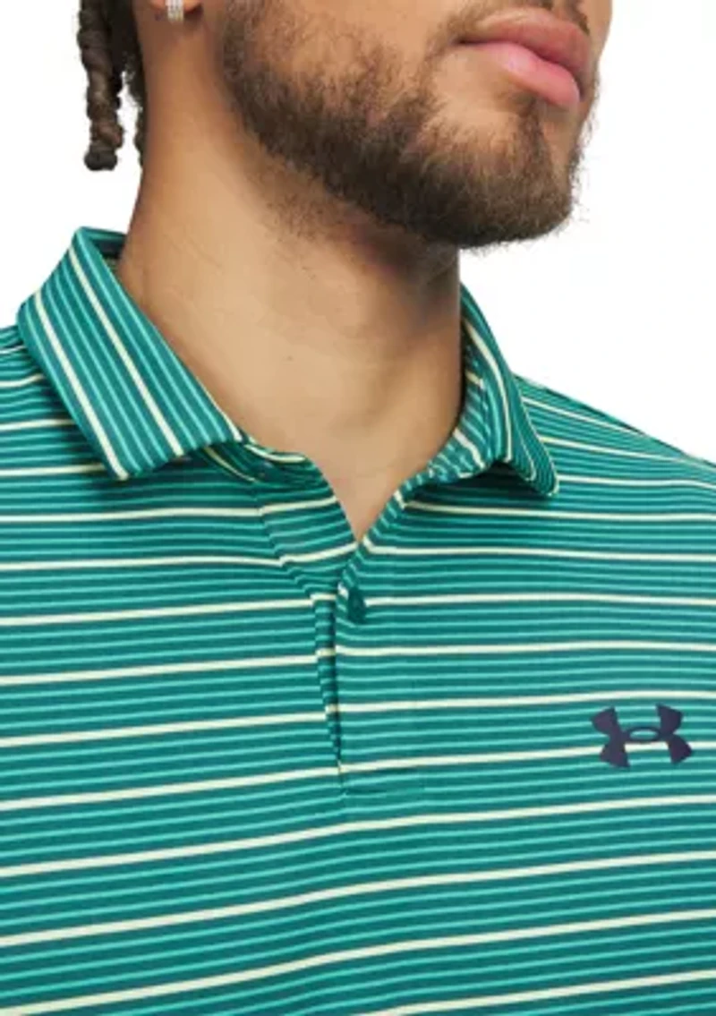 Men's UA Matchplay Stripe Polo Shirt