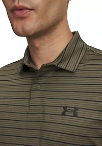 Men's UA Matchplay Stripe Polo Shirt