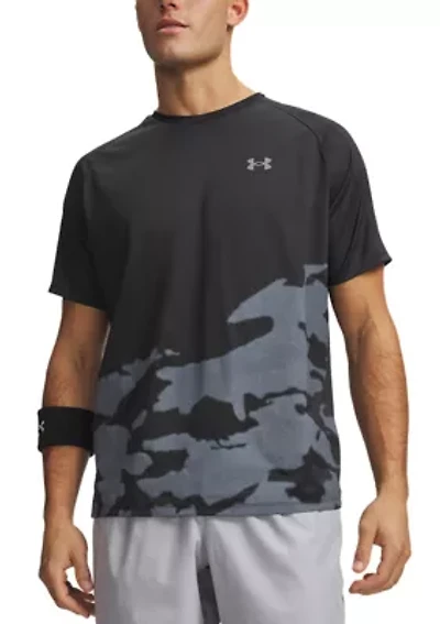 Big & Tall Short Sleeve Tech Novelty Shirt
