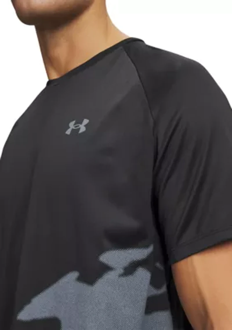 Big & Tall Short Sleeve Tech Novelty Shirt