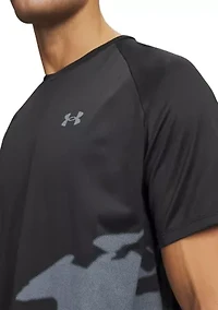 Big & Tall Short Sleeve Tech Novelty Shirt