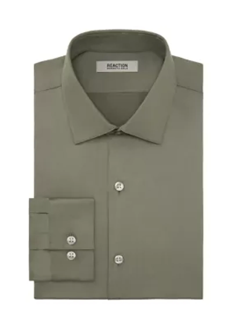 Men's Techni-Cole Stretch Slim Fit Dress Shirt
