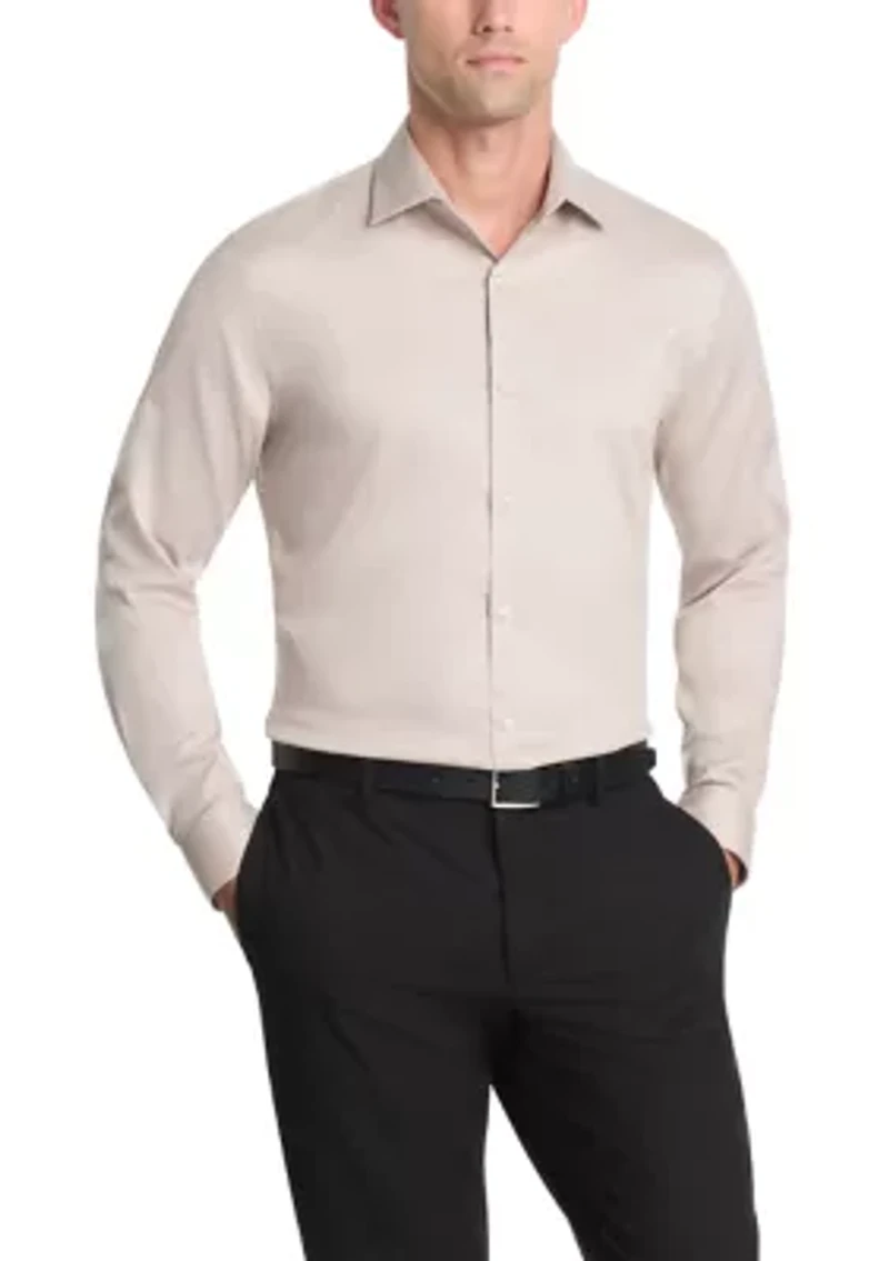 Men's Techni-Cole Stretch Slim Fit Dress Shirt