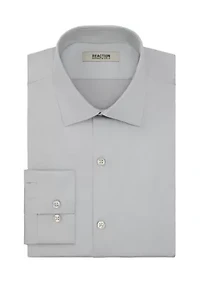 Reaction Techni-Cole, Slim Fit, Tonal Stripe Dress Shirt