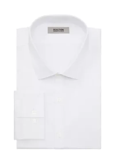 Reaction Techni-Cole, Slim Fit, Tonal Stripe Dress Shirt