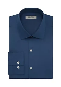 Reaction Techni-Cole, Slim Fit, Tonal Stripe Dress Shirt