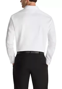 Reaction Techni-Cole, Slim Fit, Tonal Stripe Dress Shirt