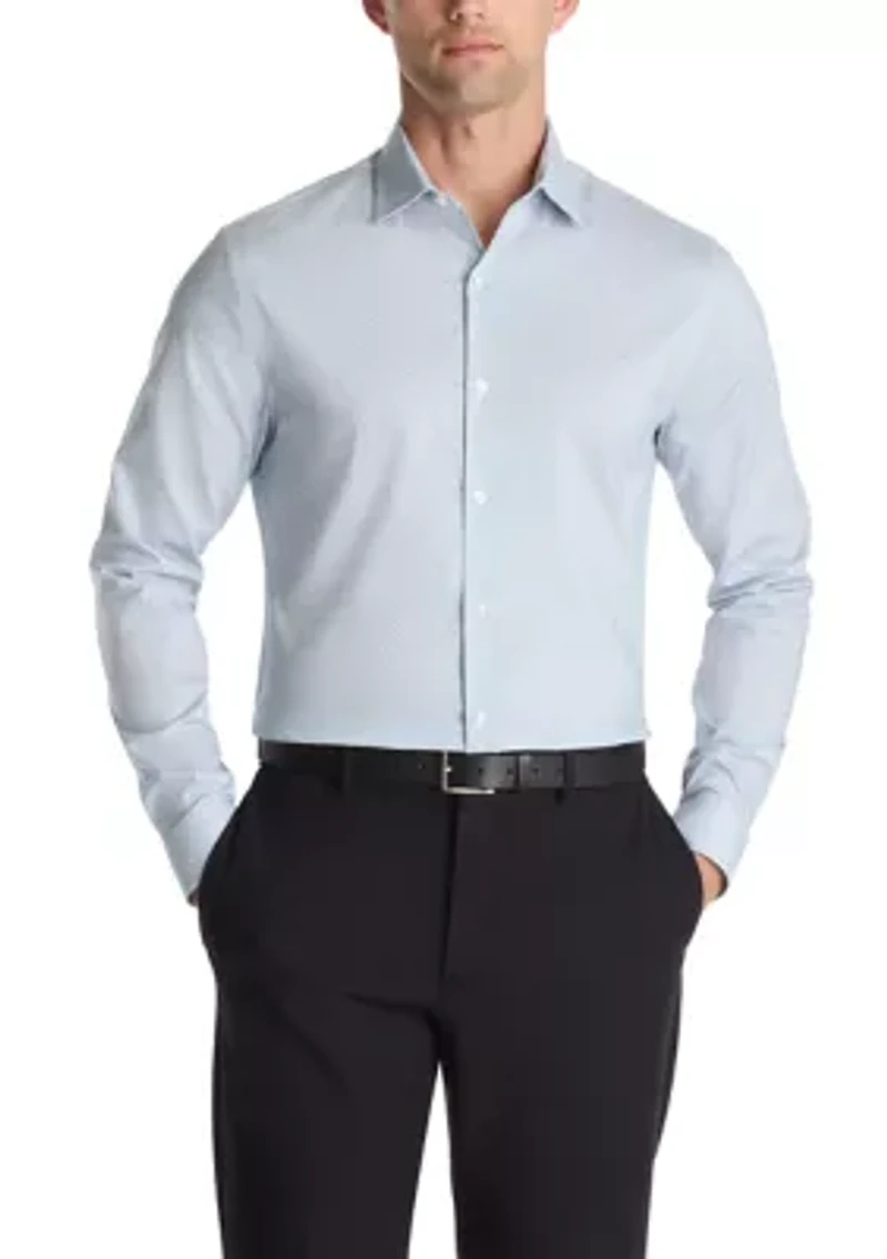 Men's Techini-Cole Stretch Slim Fit Dress Shirt