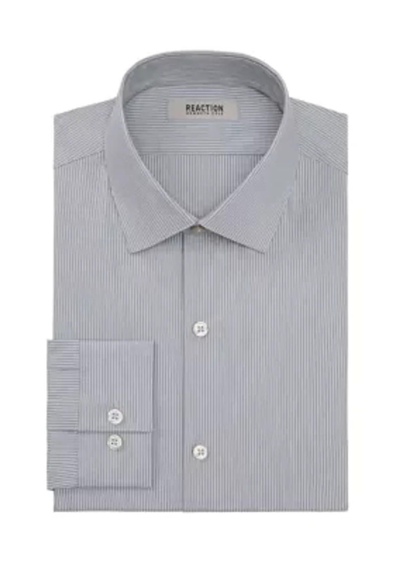 Techni-Cole, Slim Fit, Tonal Stripe Dress Shirt