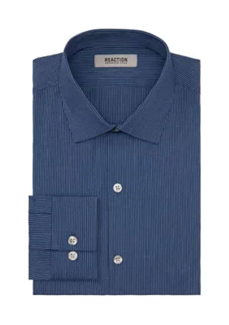 Techni-Cole, Slim Fit, Tonal Stripe Dress Shirt