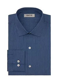 Techni-Cole, Slim Fit, Tonal Stripe Dress Shirt