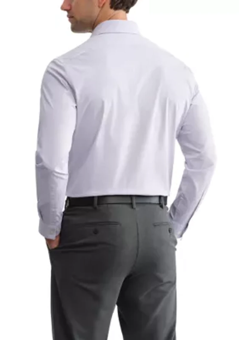Men's Reaction Techni-Cole Slim Fit Dress Shirt