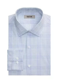 Men's Slim Fit Plaid Shirt