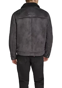 Faux Shearling Trucker Jacket