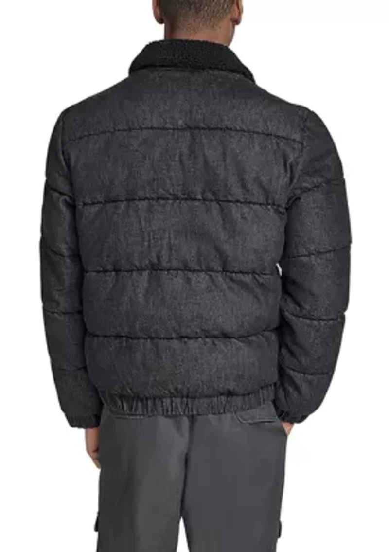 Men's Quilted Denim Depot Jacket