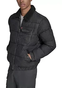 Men's Quilted Denim Depot Jacket