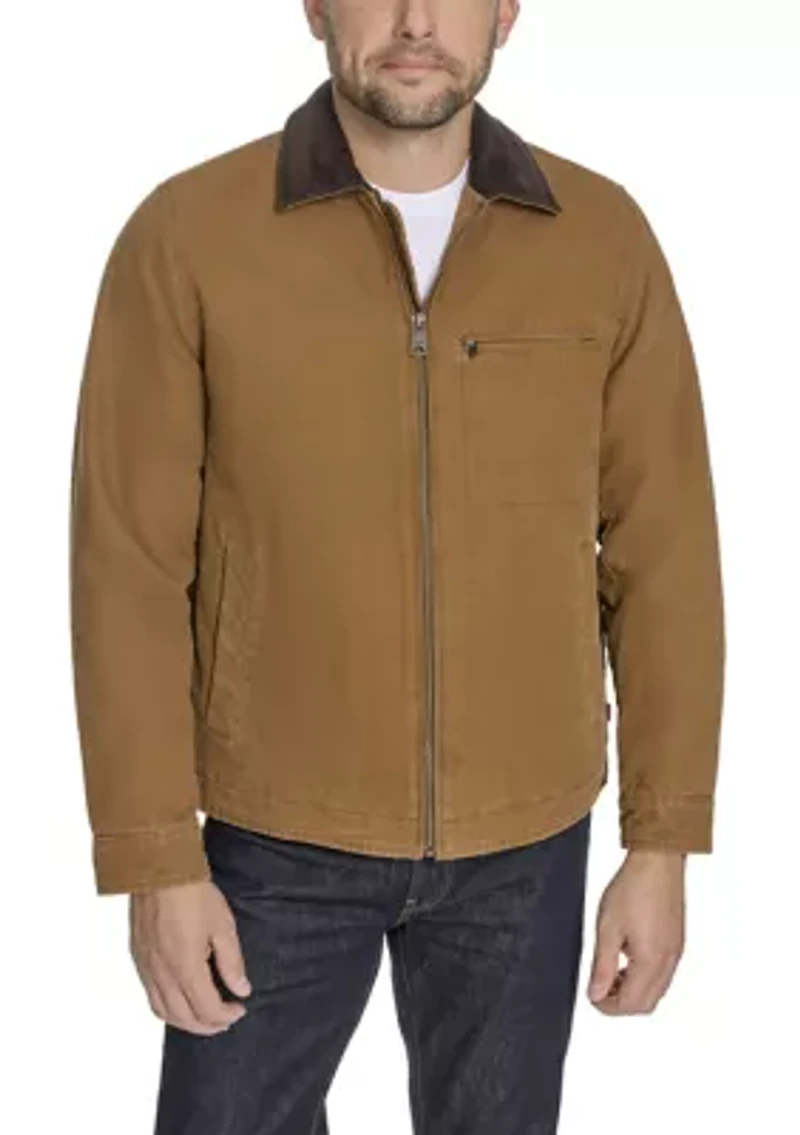 Cotton Canvas Easy Barn Jacket