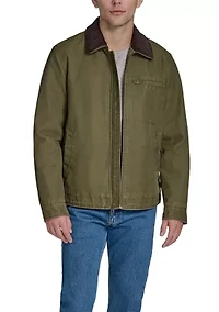 Men's Pigment Dyed Poly Easy Barn Jacket