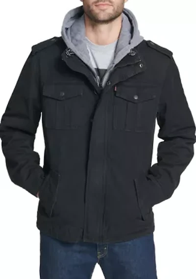 Military Trucker Jacket