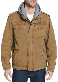 Military Trucker Jacket