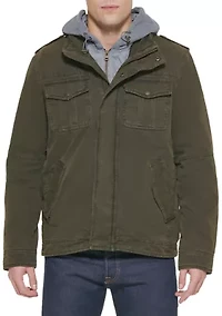 Military Trucker Jacket
