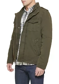 Military Trucker Jacket