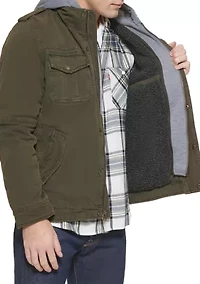 Military Trucker Jacket