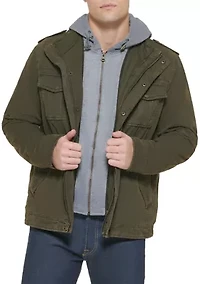 Military Trucker Jacket