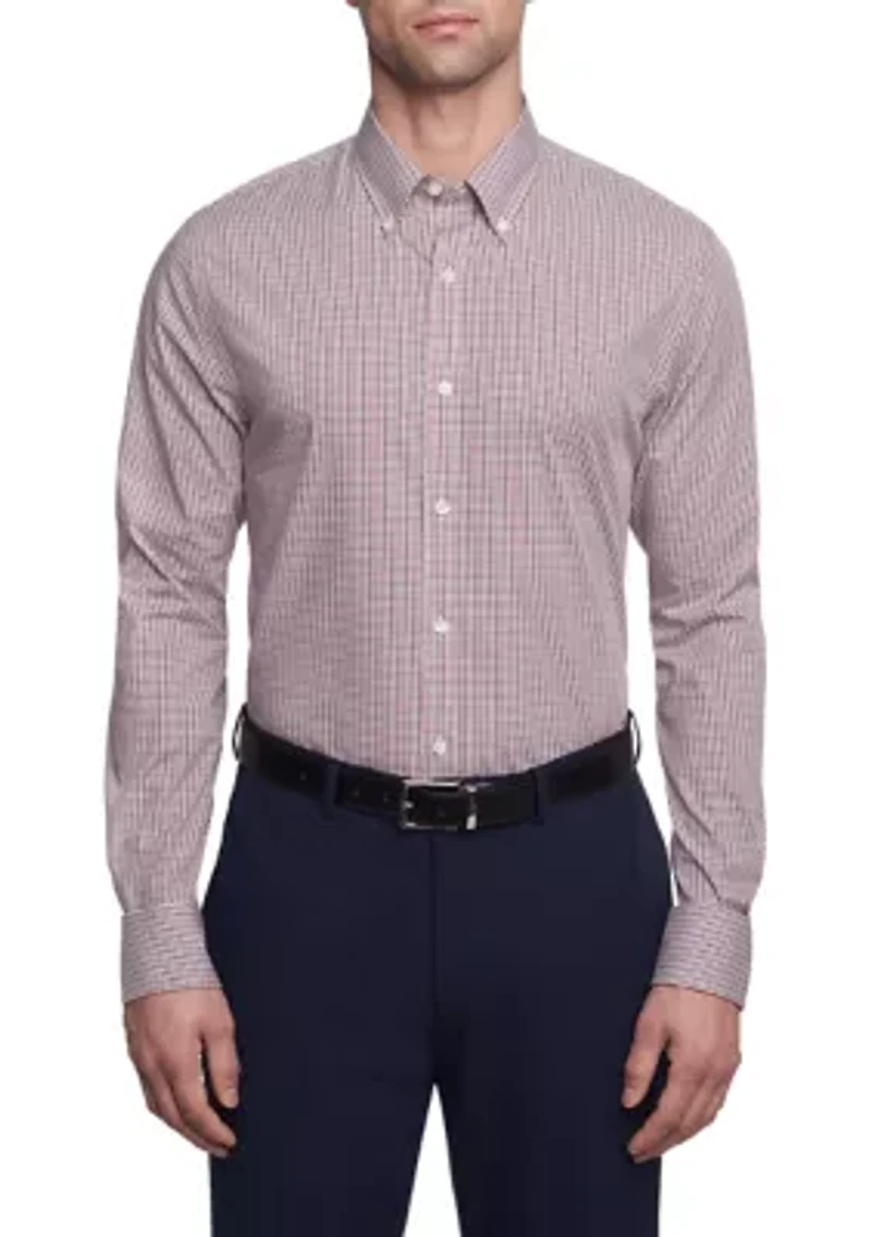 Men's TH Flex Slim Fit Twill Dress Shirt