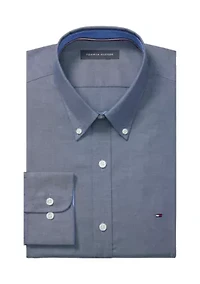Men's Slim Fit Flex Stretch Dress Shirt
