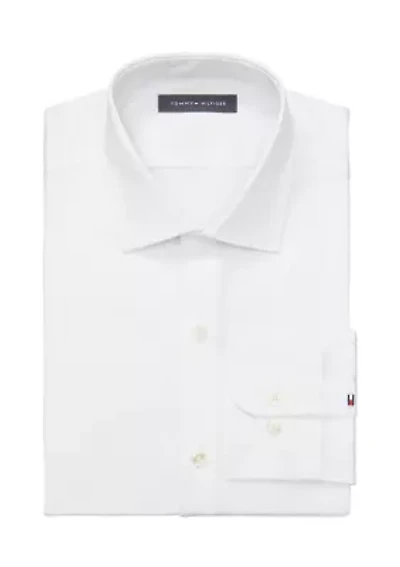 Men's TH Flex Twill Regular Fit Dress Shirt