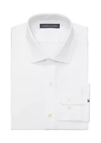Men's TH Flex Twill Regular Fit Dress Shirt