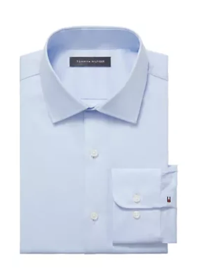 Big & Tall TH Flex Twill Regular Fit Dress Shirt