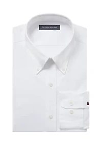 Men's TH Flex Regular Fit Pinpoint Dress Shirt