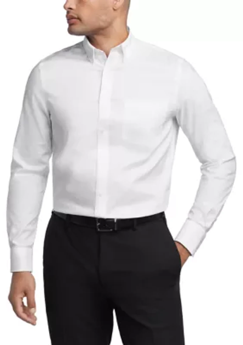 Men's TH Flex Regular Fit Pinpoint Dress Shirt