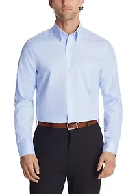 Men's TH Flex Regular Fit Pinpoint Dress Shirt
