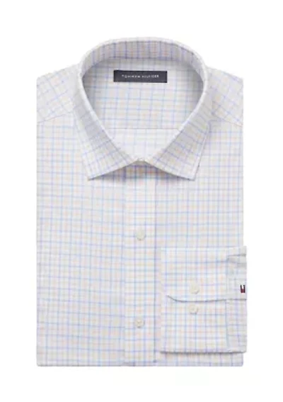 Men's TH Flex Regular Fit Pinpoint Dress Shirt