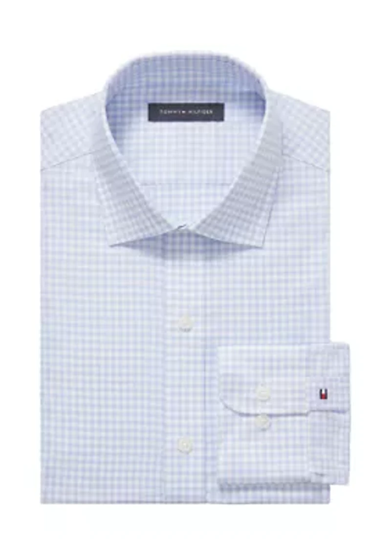 Men's TH Flex Regular Fit Pinpoint Dress Shirt