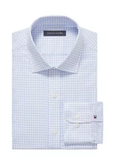 Men's TH Flex Regular Fit Pinpoint Dress Shirt