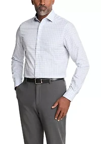 Flex Regular Fit Wrinkle Free Stretch Twill Dress Shirt