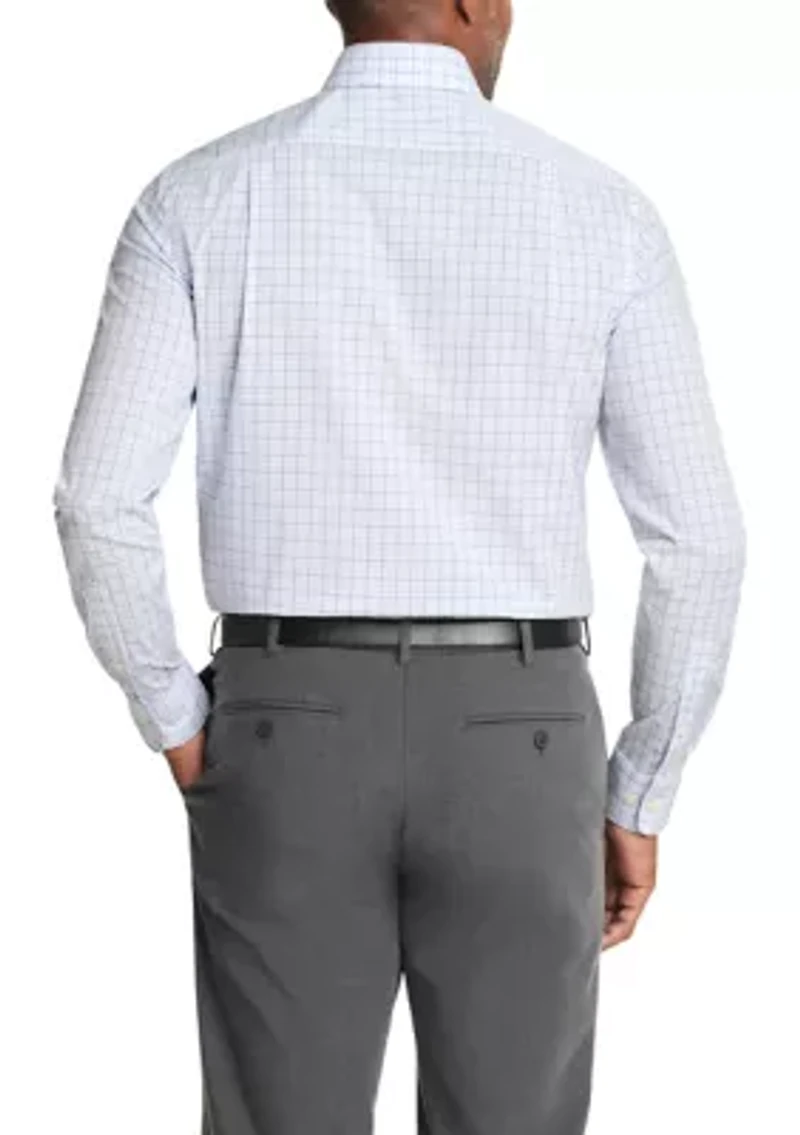 Flex Regular Fit Wrinkle Free Stretch Twill Dress Shirt