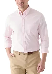 TH Flex Pinpoint Regular Fit Oxford Shirt