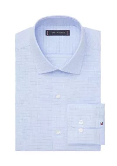 Flex Pinpoint Regular Fit Oxford Dress Shirt