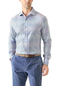Cotton Linen Regular Fit Dress Shirt