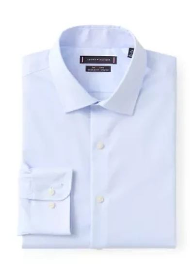 Men's Long Sleeve Regular Fit Striped Shirt