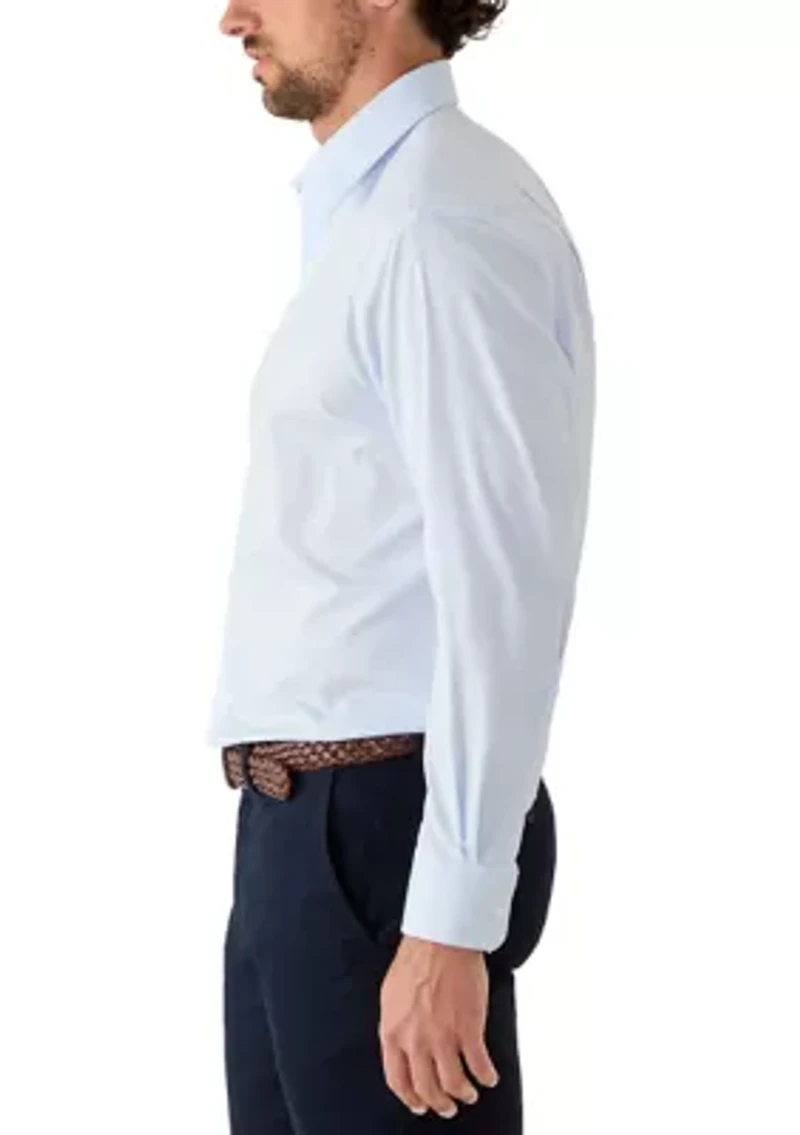 Men's Long Sleeve Regular Fit Striped Shirt