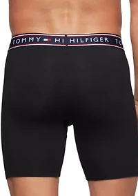Cotton Stretch Boxer Briefs - 3 Pack