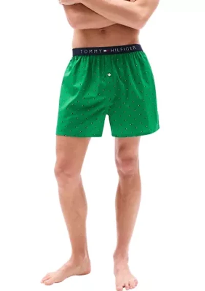 Plaid Printed Boxers