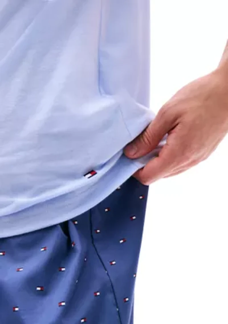 Solid Crew Neck Undershirts - 3 Pack