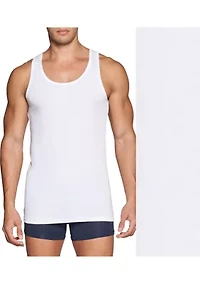 Cotton Classic Sleeveless Tank - 3-Pack
